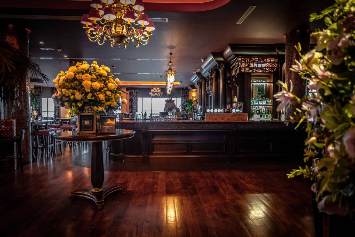 Blackrock Bar interior at Salthill Hotel Galway