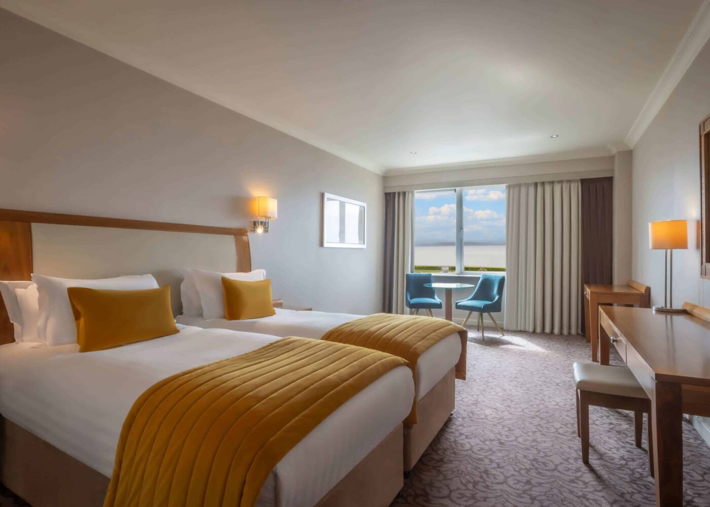 Hotel room at Salthill Hotel Galway