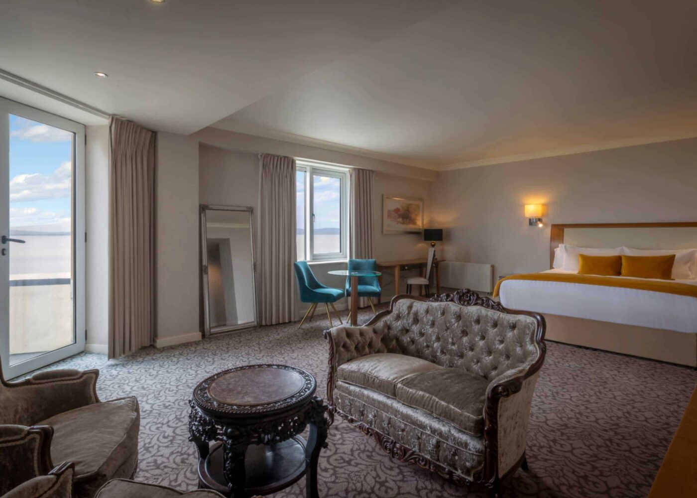 Hotel room at Salthill Hotel Galway