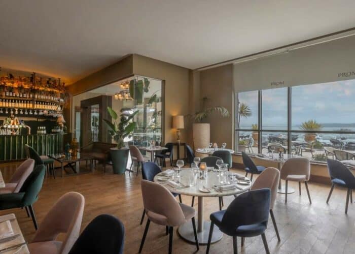 Dining in the Prom Restaurant at the Salthill Hotel in Galway, Prom restaurant booking confirmed