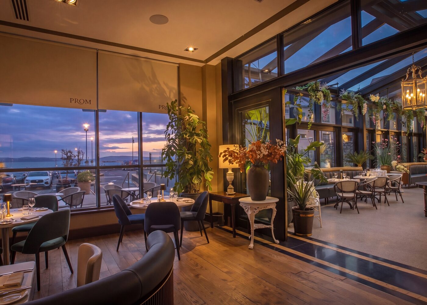 The Prom Restaurant at Salthill Hotel Galway