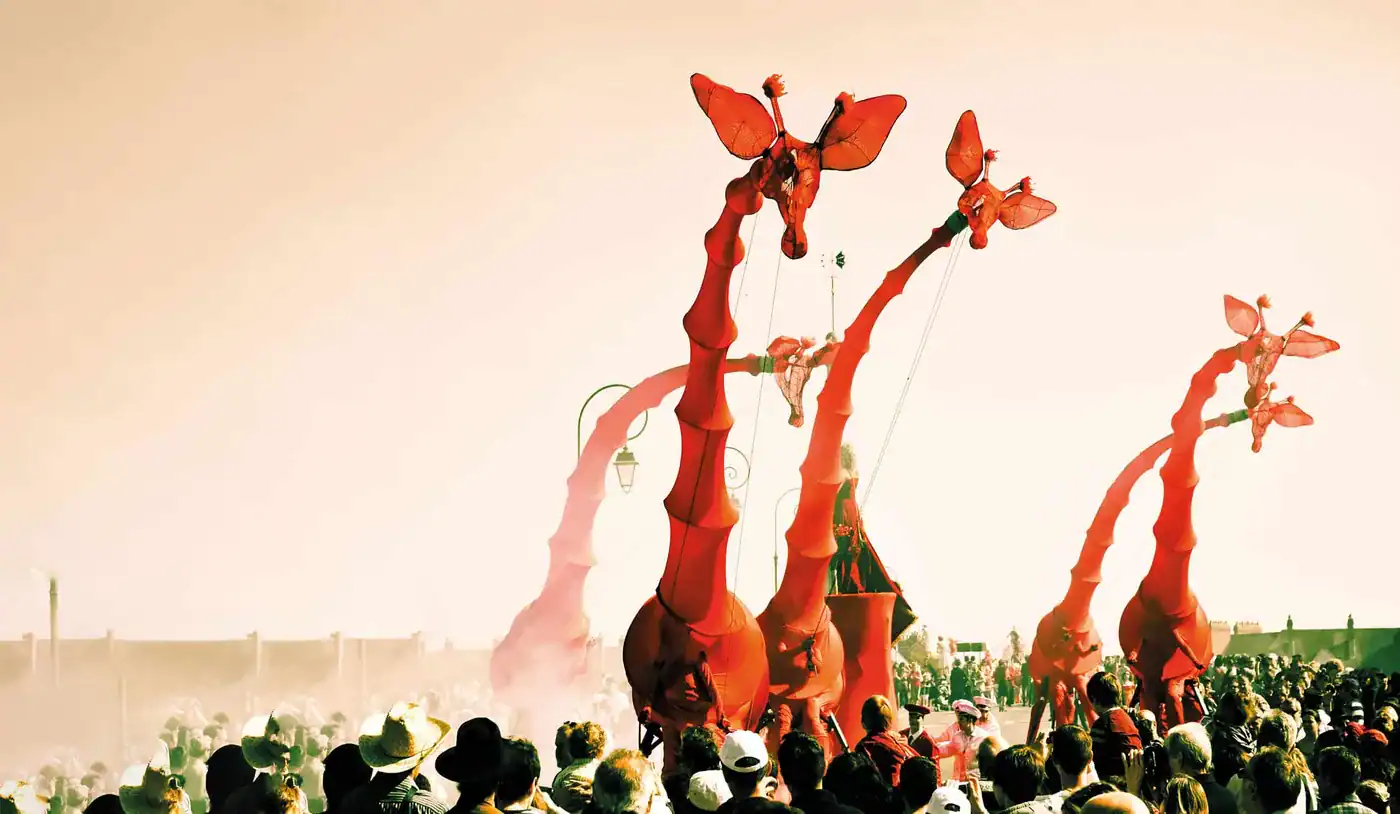 Performers at the Galway International Arts Festival